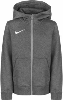 Nike Kids Park 20 Fleece Full-Zip Hoodie (CW6891) charcoal heather/white