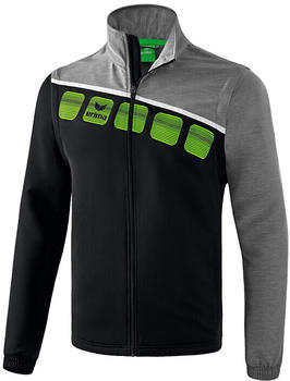 Erima 6-C Jacket detachable Sleeves (10619) black/grey