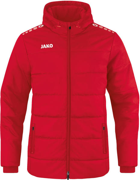 JAKO Team Coach Hooded Jacket (7103) red