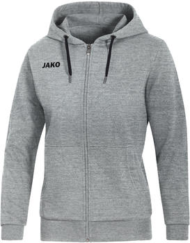 JAKO Base Hooded Jacket Women (6865) dark grey