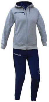 Givova Donna Track Suit Women (TR028) blue/grey
