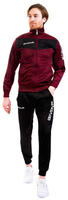 Givova TR018P-0810-S, Givova Visa Melange Trainingsanzug Burgundy / Black Mann