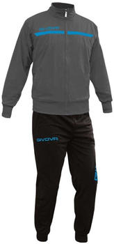 Givova One Track Suit (TT012) black/grey