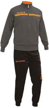 Givova One Track Suit Youth (TT012) black/grey/white