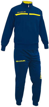 Givova One Track Suit Youth (TT012) blue/blue