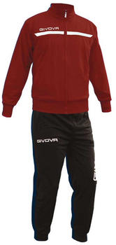 Givova One Track Suit Youth (TT012) red/black/white