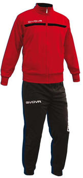 Givova One Track Suit Youth (TT012) red/black