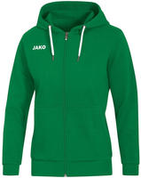 Jako 6865-06, Jako Kapuzenjacke Base - sportgr&uuml;n - 38 gr&uuml;n