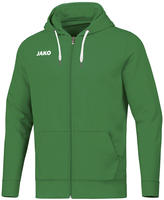 Jako 6865, JAKO Base Kapuzenjacke Kinder sportgr&uuml;n 140 kids