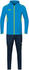 JAKO Herren Trainingsanzug Challenge mit Kapuze (M9421) blau/neongelb