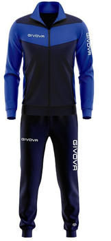 Givova Luxury Visa Track Suit (TR018L) blue