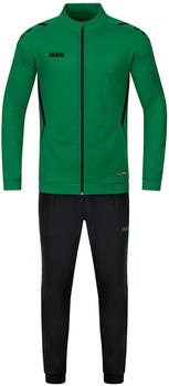 JAKO Damen Trainingsanzug Polyester Challenge M9121 sportgr&uuml;n/schwarz