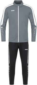 JAKO Kinder Trainingsanzug Polyester Power (M9123) steingrau