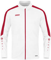 Jako 9323-004, Jako Polyesterjacke Power - wei&szlig;/rot - 3XL