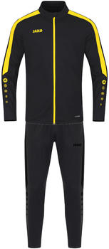 JAKO Kinder Trainingsanzug Polyester Power (M9123) schwarz/citro