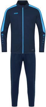 JAKO Kinder Trainingsanzug Polyester Power (M9123) marine/skyblue