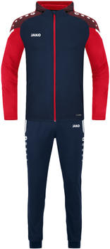 JAKO Herren Pr&auml;sentationsanzug Performance (M9622) marine/rot