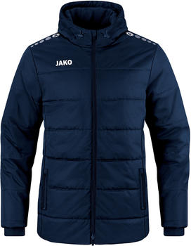 JAKO Team Coach Hooded Jacket (7103) seablue