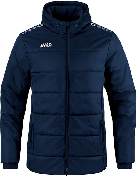 JAKO Team Coach Hooded Jacket (7103) seablue