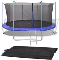 vidaXL Sicherheitsnetz f&uuml;r 4,57 m Runde Trampoline