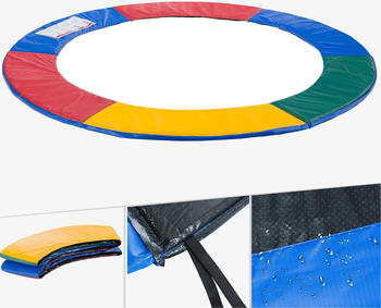 Arebos Trampolin Randabdeckung 487-490 cm bunt