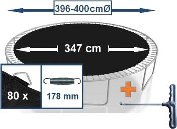 Walexo Trampolin-Federn (84177356) schwarz