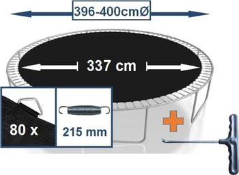 Walexo Trampolin-Federn (71168543) schwarz