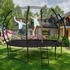 HyperMotion Gartentrampolin (TRAMPOLINE 12FT) schwarz