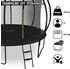 HyperMotion Gartentrampolin (TRAMPOLINE 12FT) schwarz