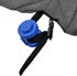 vidaXL Trampolinnetz (142098) schwarz