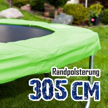Trampolin-King Trampolin-Randabdeckung (16520) grün