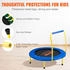 VEVOR Kindertrampolin (49980683) blau