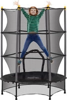 Homcom Trampolin Outdoor &Oslash;140 Cm, Kindertrampolin Gartentrampolin Mit