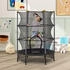 HomCom Kindertrampolin (342-008V02BK) schwarz