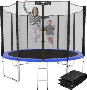 Kinetic Sports Gartentrampolin (TPLS09-4.BLAU) blau