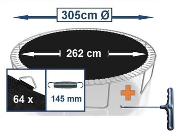 Walexo Sprungtuch für Trampolin 305cm