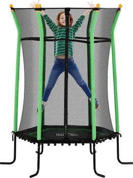 HomCom Kindertrampolin (342-007V02GN) gr&uuml;n