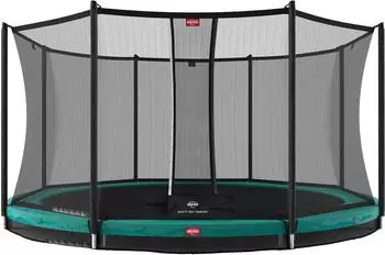 Berg Favorit InGround 430 green + Safety Net Comfort (35.14.09.04)