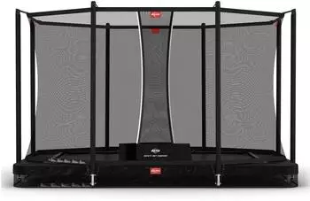 Berg Ultim Favorit InGround 280 black + Safety Net Comfort (32.23.62.43)