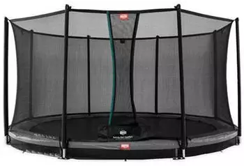 Berg Favorit InGround 380 grey + Safety Net Comfort (35.12.92.03)