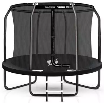 THUNDER Garten Trampolin (INSIDE-ELITE-8FT-BLACK)