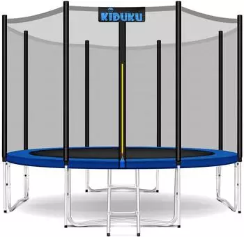 Kiduku Gartentrampolin &Oslash; 305cm Komplettset, Kinder (150kg)