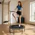Sport Now Fitness-Trampolin klappbar Ø102cm mit Haltegriff (A71-064V00BK)