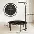 Sport Now Fitness-Trampolin klappbar Ø102cm mit Haltegriff (A71-064V00BK)