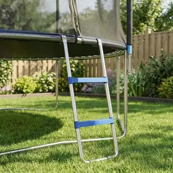 Sport Now Trampolinleiter 2 Stufen, Stahl, blau, bis 150kg (A00-030V00BU)