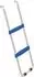 Sport Now Trampolinleiter 2 Stufen, Stahl, blau, bis 150kg (A00-030V00BU)