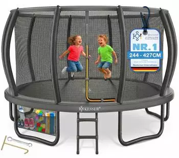 Kesser Outdoor Trampolin 244 cm (34424) grau
