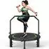Fed Rebounder-Trampolin für Erwachsene, Ø102cm, 204kg, Bungee-Seile, verstellbarer Griff