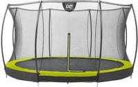 EXIT Bodentrampolin "Silhouette" &Oslash; 427 cm mit Sicherheitsnetz