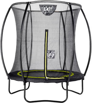 Dutch Toys Group B.V. Exit Toys Trampolin Silhouette 183 cm mit Sicherheitsnetz schwarz